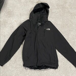The North Face Men's Black Raincoat